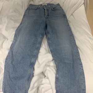 Agolde straight leg jeans